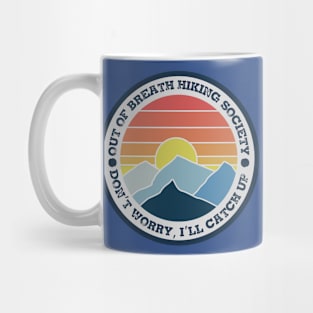 Out of Breath Hiking Society Round 2 Mug